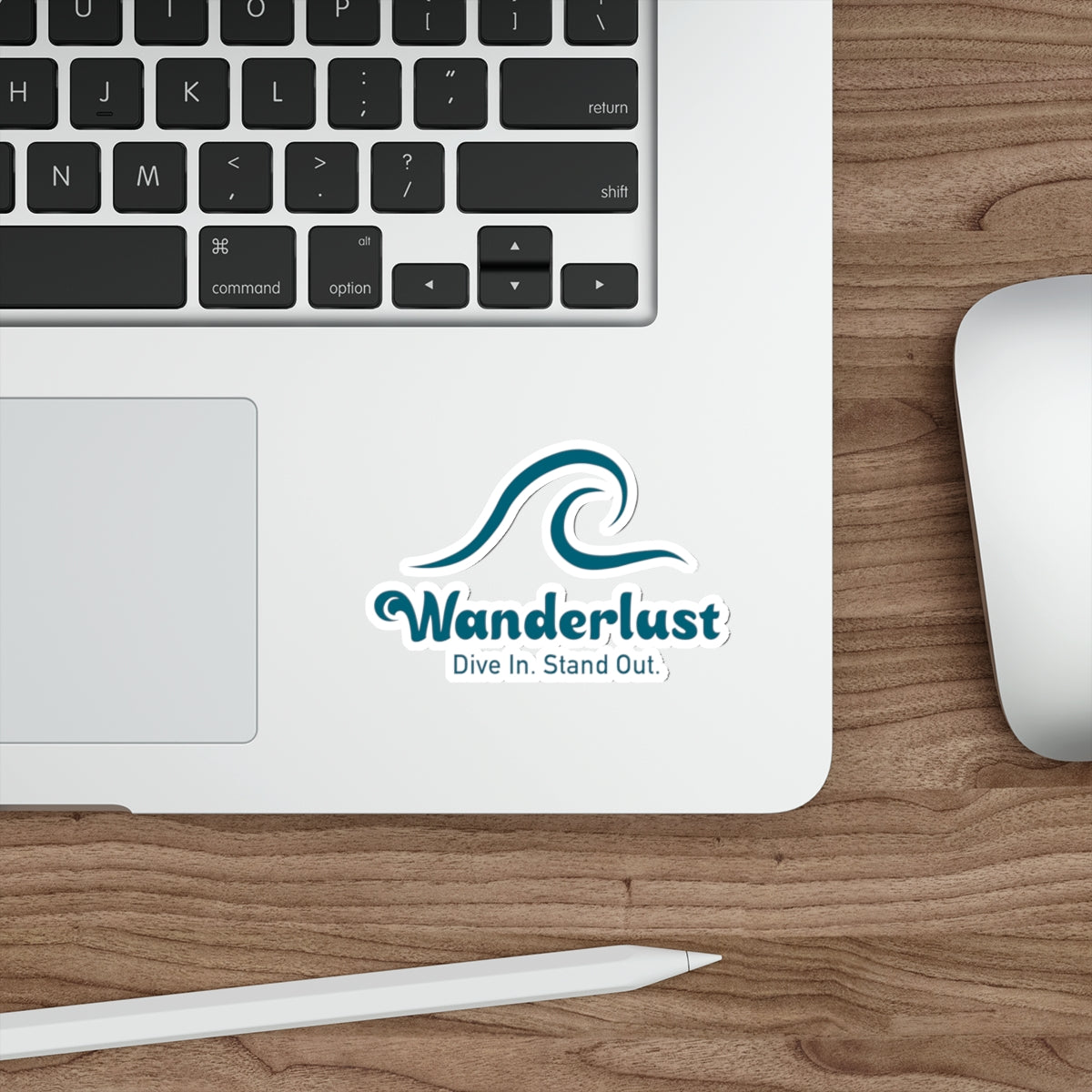 Wanderlust Die-Cut Sticker